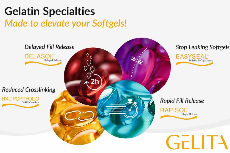GELITA to unveil advanced softgel and bioscience excipients at CPhI Worldwide 2025